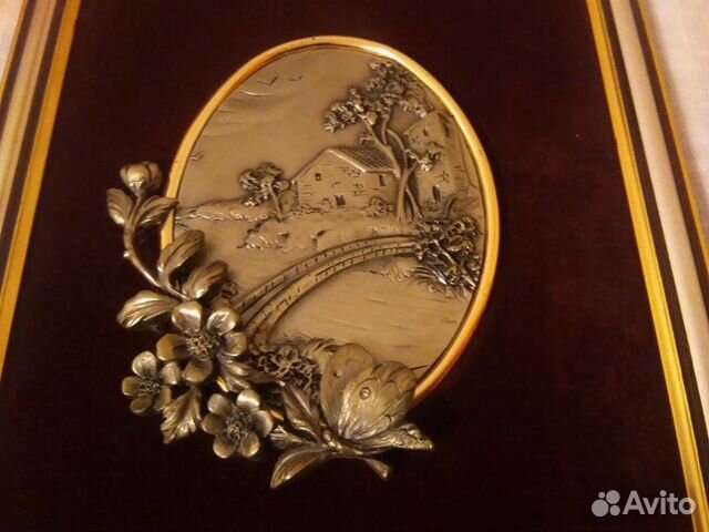 Картина из олова,Франция Картина из олова,Франция