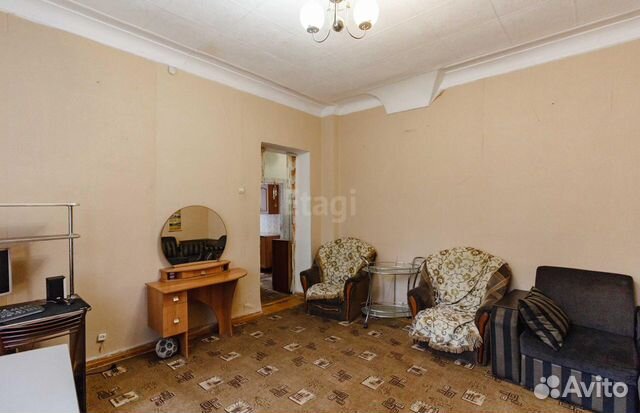 2-к квартира, 60.3 м², 1/2 эт.