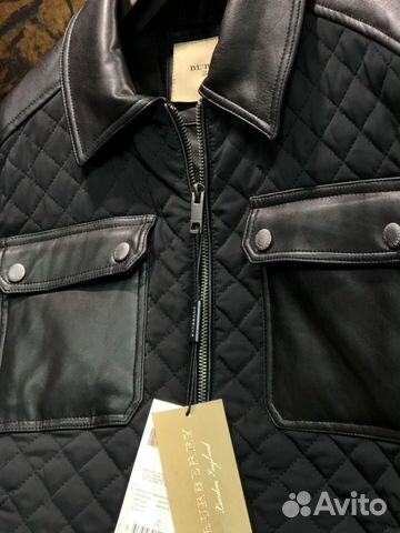 Burberry куртка пиджак комбинированного кроя Burberry куртка пиджак комбинированного кроя