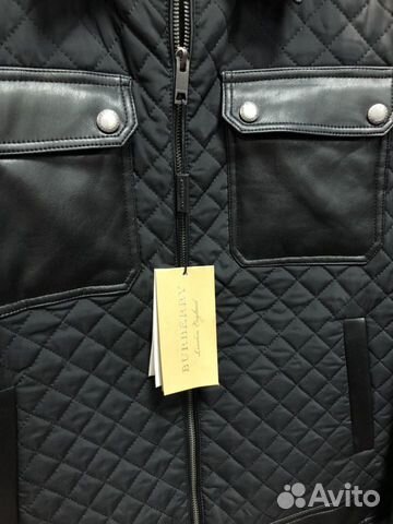 Burberry куртка пиджак комбинированного кроя Burberry куртка пиджак комбинированного кроя