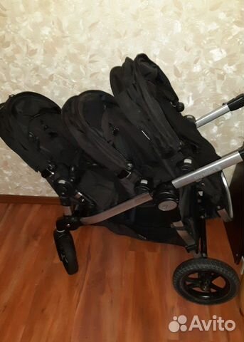 Коляска для тройни baby jogger city select