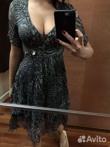 Платье Liu Jo Maje шёлк 100 44