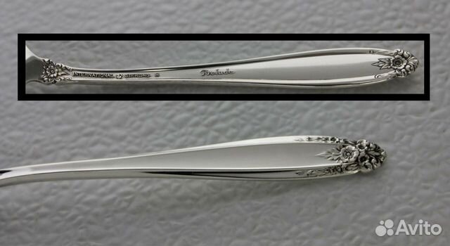 Набор серебряных чайных ложек Prelude 8 шт