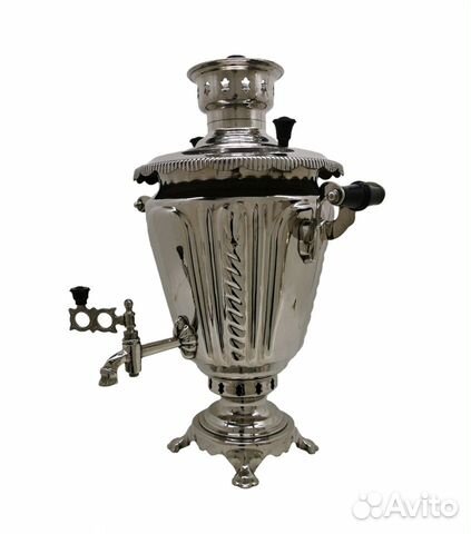 Новый самовар на дровах 5л Тульский завод Штамп