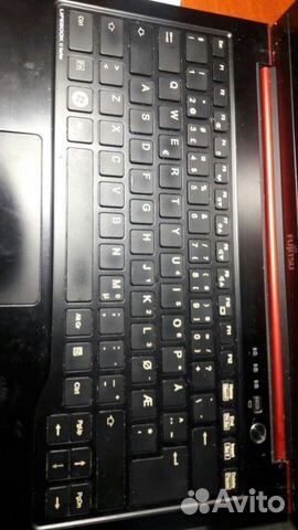 Клавиатура Fujitsu U772 с топкейсом