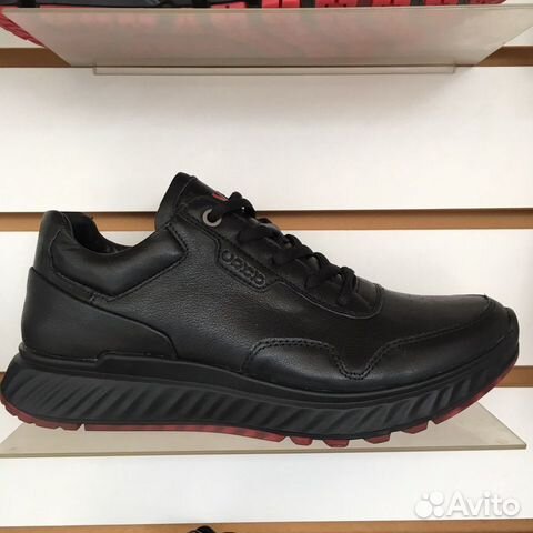 Кроссовки Ecco Exostride чёрно-красные Кроссовки Ecco Exostride чёрно-красные