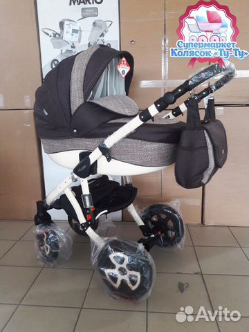 Коляска Адамех 2в1 модель 2018