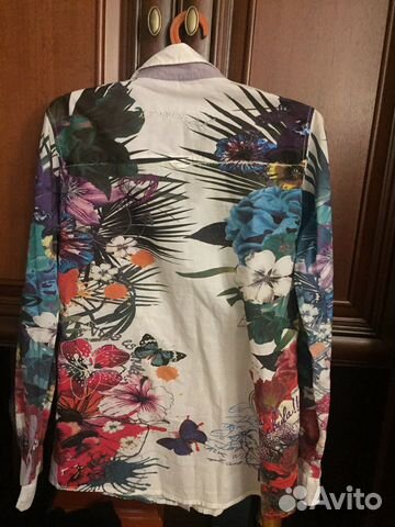 Блузка рубашка Desigual 100 хлопок L