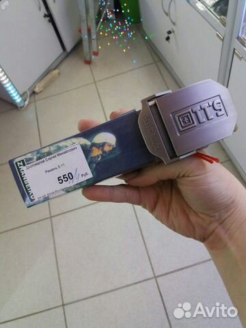 Ремень тактика коричневый