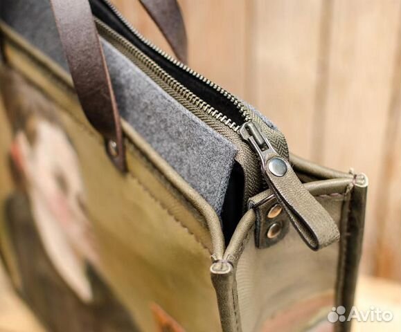 Сумка-тоут tote арт-сумка из настоящих картин