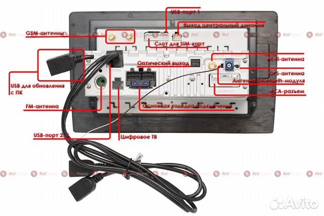 Шгу Hyundai Starex H-1 RedPower 51212 IPS DSP Шгу Hyundai Starex H-1 RedPower 51212 IPS DSP