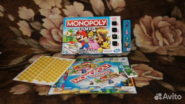 Настольная игра марио монополия