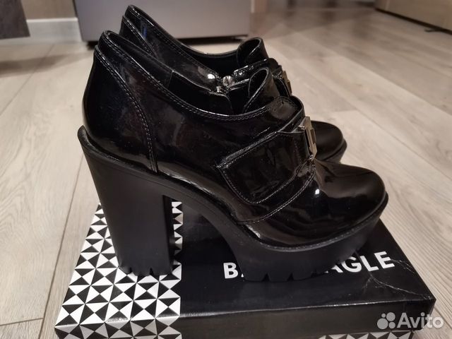 Ботильоны черные лаковые Ботильоны черные лаковые