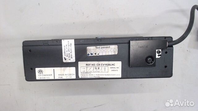 Проигрыватель, чейнджер CD/DVD Skoda SuperB, 2006 Проигрыватель, чейнджер CD/DVD Skoda SuperB, 2006
