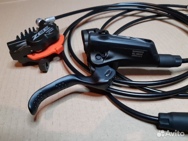 Новые тормоза Shimano Zee BR-M640 (4 поршня)