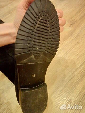 Новые сапоги-ботфорты, 37-38 размер, зима, натур Новые сапоги-ботфорты, 37-38 размер, зима, натур