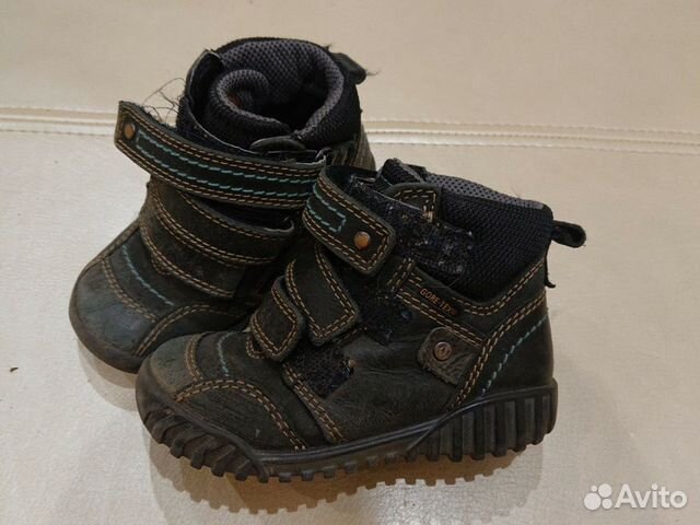 Ботинки демисезонные ecco gore tex