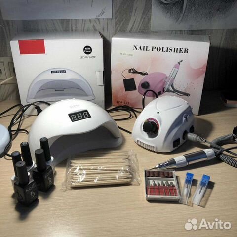Аппарат для маникюра с набором для начинающего мас