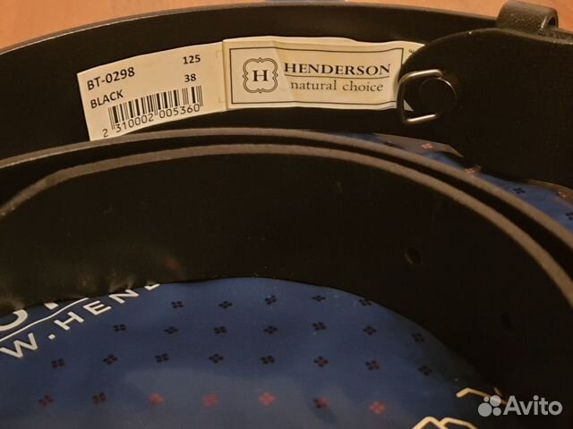 Ремень мужской Henderson,новый