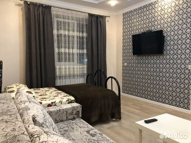 

1-к. квартира, 42 м², 2 кровати
