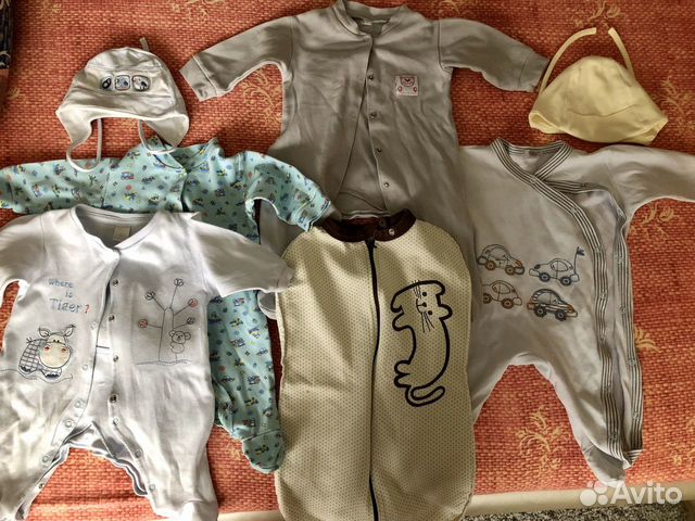 Детские вещи от 0 до 3 пакетом Детские вещи от 0 до 3 пакетом