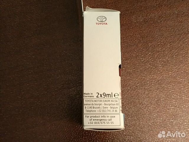 Ретуширование царапин авто Toyota вишня