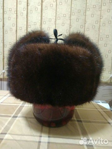 Мужская шапка норковая
