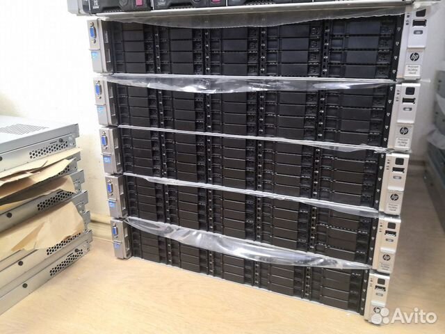 Сервер HP Proliant DL380p Gen8 2xE5-2609v2 / 32Gb