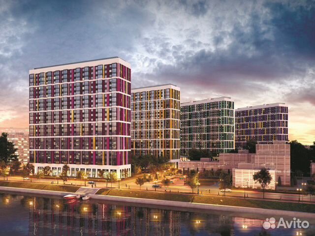 1-к квартира, 35.3 м², 10/22 эт.