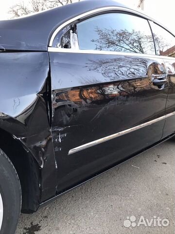 Volkswagen Passat CC 2.0 AMT, 2010, битый, 192 000 км