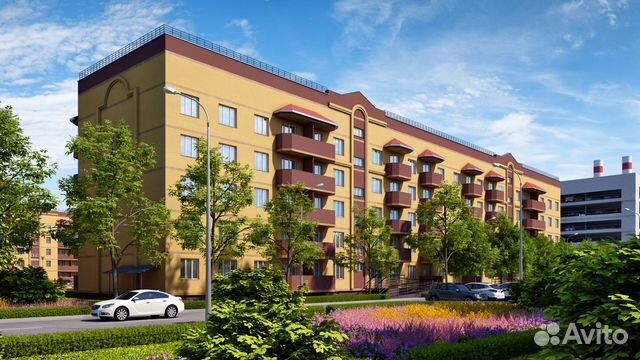 1-к квартира, 37.4 м², 2/5 эт.
