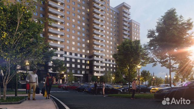 1-к квартира, 40.1 м², 21/25 эт.