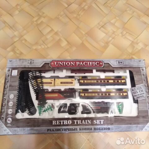 union pacific retro train set