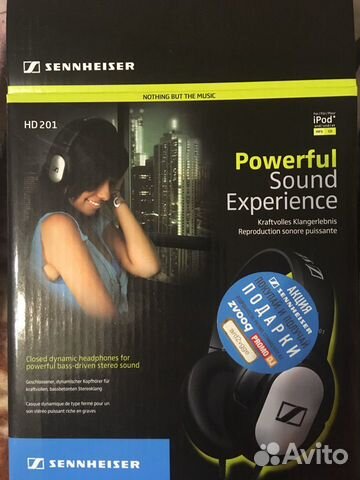 Наушники sennheiser hd 201
