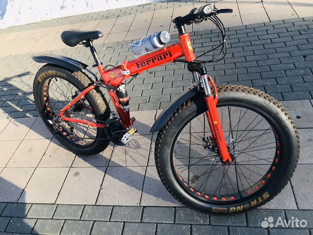 Велосипед Фетбайк Феррари (Fat Bike Ferrari)