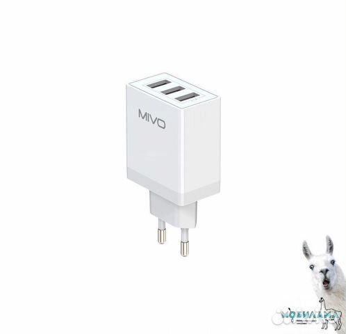 Зарядное устройство на 3 порта mivo MP-331 Зарядное устройство на 3 порта mivo MP-331