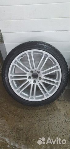 Диски R19 255 40 с зимними шинами мерседес