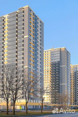 2-к квартира, 54.4 м², 9/23 эт.