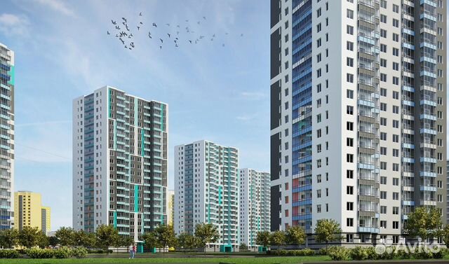 1-к квартира, 37.2 м², 1/24 эт.