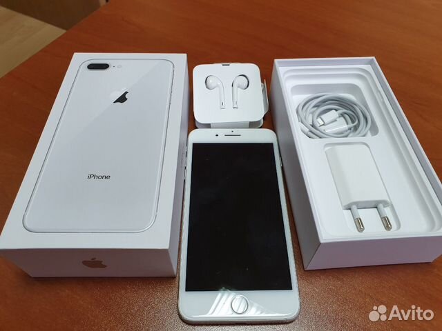 iPhone 8 plus 256Gb Silver A1897 оригинал