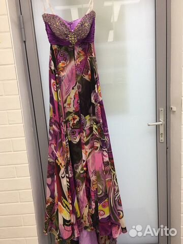Платье в пол Tony Bowls