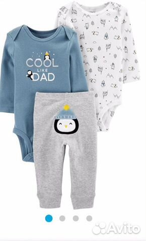 Бодики комплект Carter’s 6m Бодики комплект Carter’s 6m