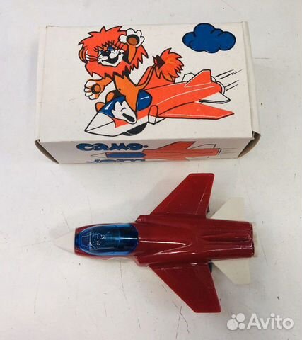 Игрушка Самолёт СССР новая в коробке Игрушка Самолёт СССР новая в коробке