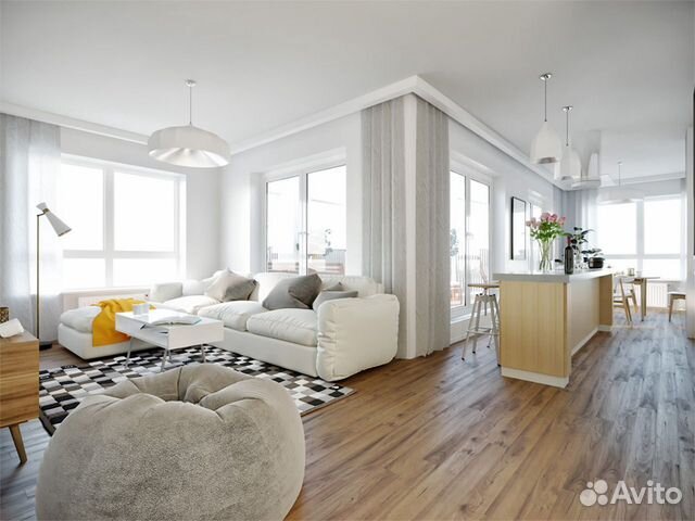 2-к квартира, 62 м², 5/13 эт.