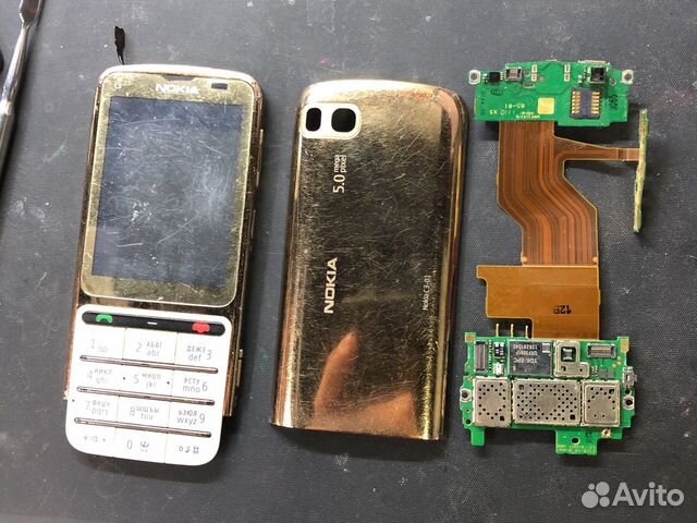 Телефон Nokia C3-01.5 на запчасти