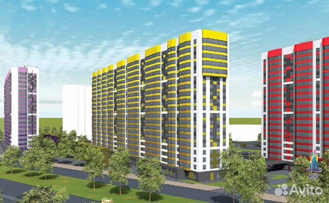 2-к квартира, 56.2 м², 12/19 эт.