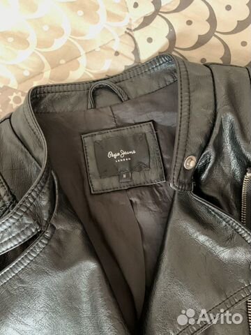 Кожаная куртка Pepe Jeans