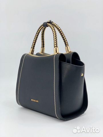 Новая женская сумка из кожи 4 расцветки Bulgari