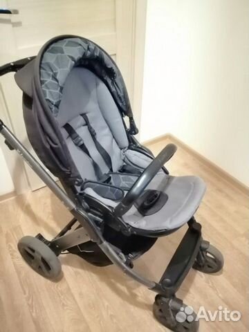 Коляска прогулочная X-lander X-Pulse Carbon black Коляска прогулочная X-lander X-Pulse Carbon black