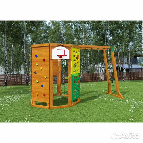 Детский спортивный комплекс WorkOut с рукоходом Детский спортивный комплекс WorkOut с рукоходом